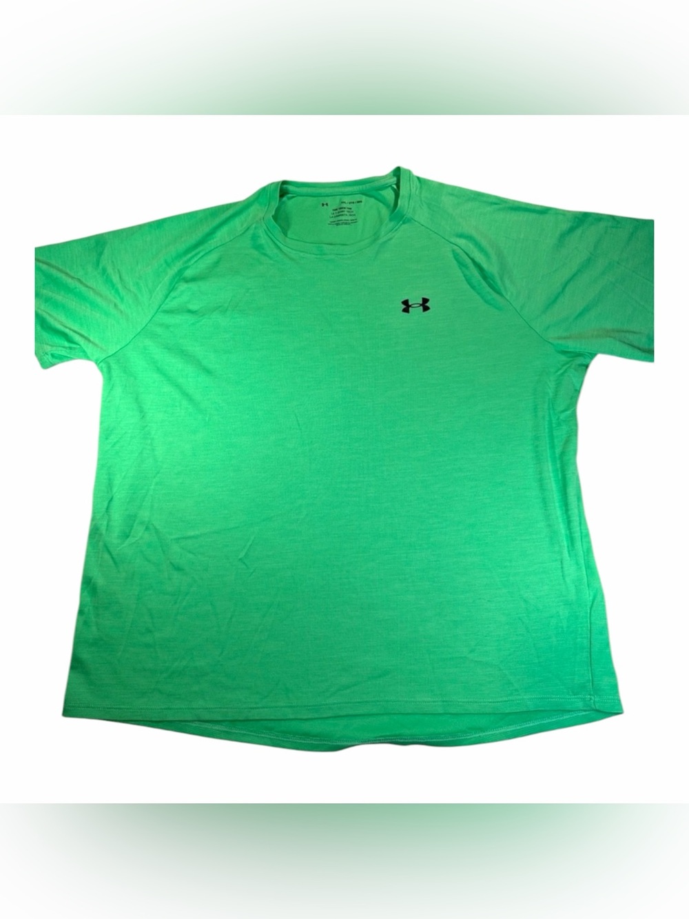 Under Armour Men’s Neon Green Short Sleeve Performance Tee